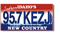 logo for kezj radio station