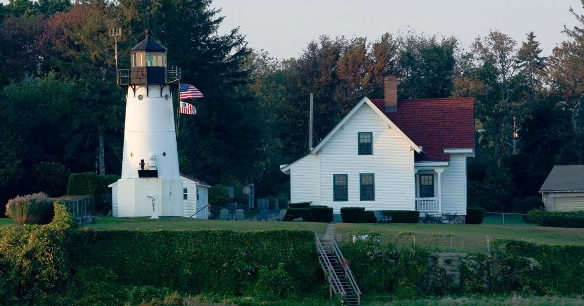 Lighthouse in Warwick, RI.