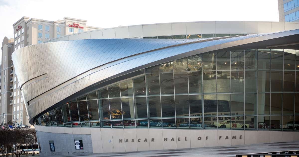 Exterior of Nascar Hall of Fame
