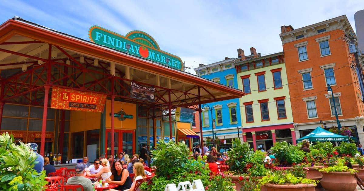 Cincinnati in the springtime is a sight to behold. Make it your next date night spot.