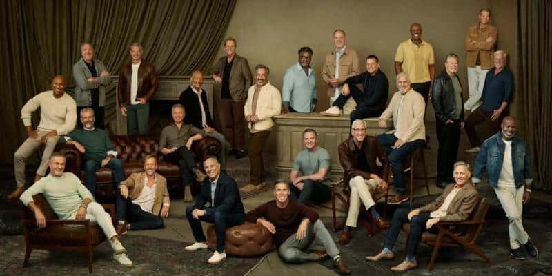 The men of The Golden Bachelorette