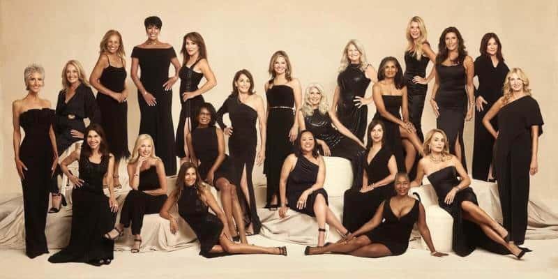 The women who competed on season 1 of The Golden Bachelor.