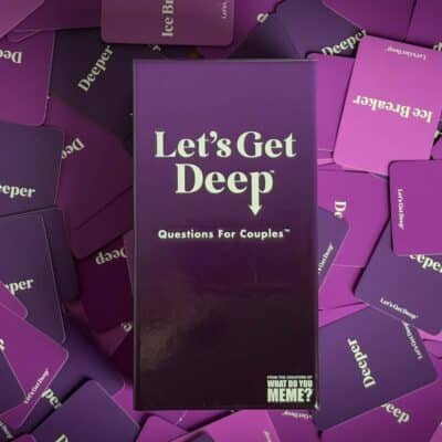 Let's Get Deep is a conversation game reviewed by State MatchMaking Company team.